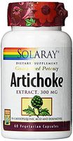 Solaray Artichoke Leaf Extract, 300mg, 60 Count (2 Pack)