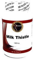 Milk Thistle 1000 Mg Help Regenerate Liver # 90 Softgels by BioPower Nutrition