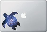 Yadda-Yadda Design Co. Cosmic Sea Turtle - Spirit Animal - Galaxy Guide - MacBook | Laptop | Tablet | iPad | Indoor Use - Vinyl Decal Sticker - Copyright 2015 (Medium 5", Cosmic)