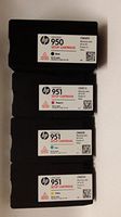 HP 950XL/951 Black High Yield, Cyan/Magenta/Yellow Standard Yield Ink Cartridges, 4 Pack (C2P01FN)