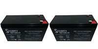 Power Sonic 12V 7AH SLA Battery for APC RBC5 RBC9 RBC22 RBC32 RBC33 Replaces Zeus PC7-12 - 2 Pack