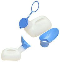 Unisex Portable Mobile Urinal Toilet Outdoor Journey Travel Female Bottle 1000ML