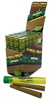 Cyclones Pre Rolled Natural Hemp Cones (24 Packs/Full Box) with Rolling Paper Depot Kewltube