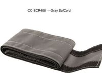 4" x 6' SafCord Cord Cover- Gray
