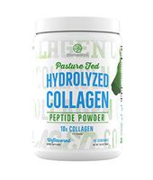 Post Workout & Recovery Hydrolyzed Collagen for Maximum Absorption - 100% Pasture Fed Collagen Peptide Powder for Healthy Hair Growth, Skin, Nails & Joints - Unflavored