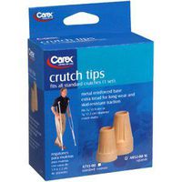 CRUTCH TIPS JUMBO 2'S A952-00 7/8" by APEX-CAREX HEALTHCARE