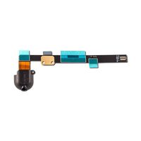 Group Vertical Replacement Headphone Jack Flex Cable Compatible with Apple iPad Mini (Black) (A1432, A1454, A1455)