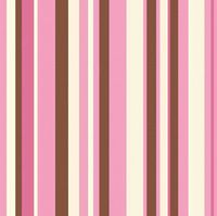 Blush Stripes 3-Ply Beverage Napkins 16 per Pack