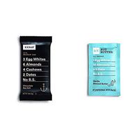 RXBAR, Chocolate Sea Salt, Protein Bar, 1.83 Ounce (12 count) Breakfast Bar, High Protein Snack with RX Nut Butter, Vanilla Almond Butter, High Protein