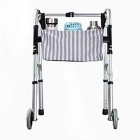 HNYG Wheelchair Bags, Universal Mobility Scooter Pouch, Durable Rollator and Walker Bag, Wheelchair Storage Case, Water Resistant Pouch for Elderly, Disabled