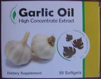 Herbal Inspiration Garlic Oil - High Concentrate Extract - Dietary Supplement - 50 Softgels