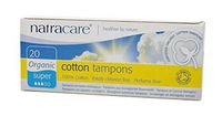 Natracare Tampons Super 2 Boxes, 20 ct (40 Tampons Total)