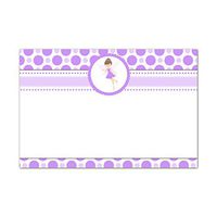 30 Blank Cards Invitations Thank You Cards Purple Fairy Pixie Girl Birthday Party Baby Shower + 30 White Envelopes