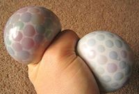 Make Your Own Stress Balls With Colorful Cosmo Beads Water Balls; 4 Ounce (About 6,800 Beads), Makes 3 Gallons (Golden Yellow)