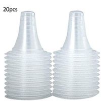 LIEJIE 100pcs Disposable Ear Thermometer Covers,Earmuffs Ear Thermometer Earcap Replacement Lens Filters Probe Covers Digital Non-contact Thermometers Cover Caps (C)