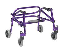 Inspired by Drive Nimbo 2G Lightweight Posterior Walker with Seat, Wizard Purple, Extra Small