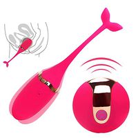 Massager for Women Pleasure Jumping Egg Kegel Ball Wireless Remote Control Unisex Funny Product for Female Exercise l Multispeed Circularly Charging Unisex Toys Bullet