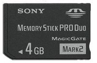 NEW 4gb 4g Ms Memory Stick Pro Duo Card for Sony PSP Camera One Year Warranty