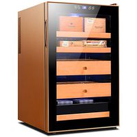 Electric Cigar Humidor Cooler Constant Temperature with Humidity Adjustment Cigar Cabinet FK-A68C4