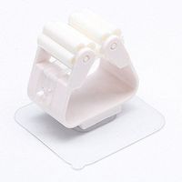 Stainless Steel Wall Mounted Mop Clip Strong Adhesive Multi-functional Mop/Broom Hangers Rack Holders Storage & Home Organization