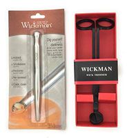 Wickman Black Wick Trimmer and Candle Tool Bundle
