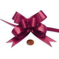 Burgundy Butterfly Bow 4" | Quantity: 100