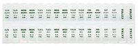 Weekly 4 Times a Day Pill Organizer with Extra Compartments (1)