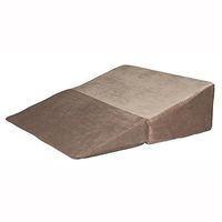 PCP Foldable Bed Wedge with Foam, Beige, 8 Inch