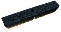 Zephyr 39636 Standard Polypropylene Wood Block Push Broom, 36" Head Width, Black (Case of 12)