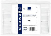 Abena Conforming Stretch Bandage, NS, 1 Ply, 2" x 4.1 Yds, 12 Count