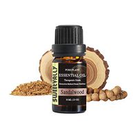 Sandalwood Essential Oil - Organic Pure Essential Oil - Topically Applied in Diffuser, Humidifier, Massage, Skin & Hair Care, Cleaning - 10ml