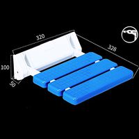 Shower seat,Folding seats Wall stool Wall chair Wall mount Changing shoes Old people Persons-L