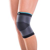 DonJoy Advantage DA161KS01-BLK-XL Slip-on Elastic Knee Sleeve for Sprains, Strains, Swelling, Soreness, Black, XL fits 17" to 19"