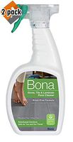 Bona Stone, Tile & Laminate Floor Cleaner Spray, 32 oz, Clear, 32 Fl Oz, 2 Pack