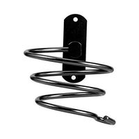 Takeashi Hair Dryer Holder Wall Mount,Hair Blower Holder with Plug Hook Hair Dryer Rack Stand Storage Organizer £¨Mounted or Adhesive