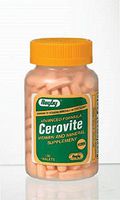 Cerovite - Multivitamin with Iron Supplement - 3500 IU / 400 IU / 200 mg Strength - Tablet - 130 per Bottle-McK