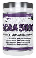 TBN Labs 8:2:2 Ratio Enriched Total BCAA 5000 is one of The Most Bioactive BCAA Voted by NPC Bodybuilders. L-Leucine 8: L-Isoleucine 2: L-Valine 2 (Farmers Grape)
