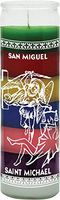 Indio Products St Michael Candle - Silkscreen 7 Color 7 Day