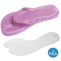 NatraCure Gel Sandal Sole Insert 2 Pack (8122-U RET 2PK) - Self-Adhesive, Anti-Slip Gel Cushion for Your Feet