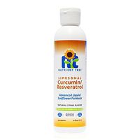 Nutrient Tree Liposomal Curcumin (Turmeric) / Resveratrol – Combines Two Powerful Antioxidants – Alcohol Free – No Soy or Gluten – Made with Micro-Liposomes – Anti-Inflammatory – Non-GMO Sunflower Oil