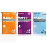 Hydralyte Electrolyte Powder, Clinical Hydration (Orange, Berry & Lemonade), 3Count