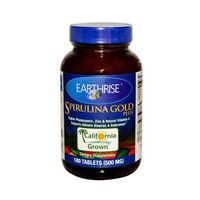 Earthrise Spirulina Gold Plus, 180 Count