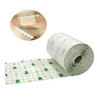Zorvo Transparent Film Roll Waterproof Adhesive Wound Dressing Fixation Tape Bandage 4"X10.9 Yards