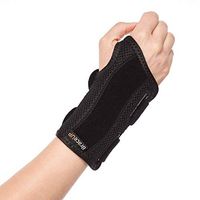 BraceUP® Wrist Support Brace with Splints for Carpal Tunnel Arthritis - Right Wrist (L/XL)