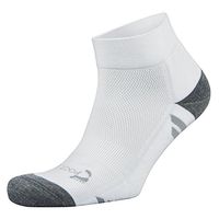 Foot Zen Unisex Diabetic Low Cut Sock (White, X-Large)