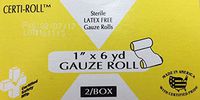 Certi-Gauze Roll (211-022) 1" x 6 yds. #633