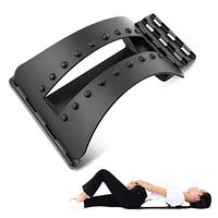 Back Massage Stretcher Relax Lumbar Support Spine Pain Relief Chiropractic Fitness Equipment