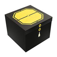 Gift Box Karma Yellow,12x9x4 Pops Up in Seconds No Wrapping Needed Perfect for Birthdays, Anniversaries, Weddings (Yellow, 10 x 10 x 8)