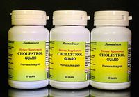 Cholesterol Guard, Bowel Movement. Made in USA - 180 (3x60) Tablets