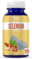 Selenium 200mcg Capsules - Supports Heart Health, Serves As A Powerful Antioxidant & Maintains Thyroid Health